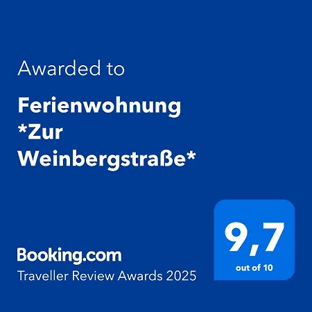 Apartman *zur Weinbergstrasse* *